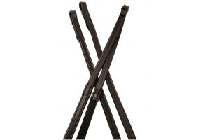 Kincade One sided Rubber Reins Brown