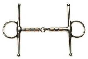 Korsteel Full Cheek Snaffle with Copper Rollers ALL SIZES