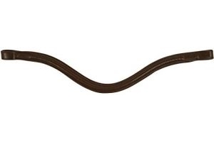 Collegiate Curved Raised Browband Iv Brown Full