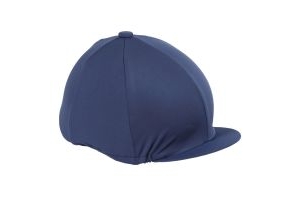 Shires Plain Hat Cover Navy