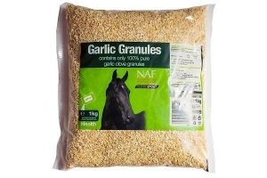 NAF Garlic Granules Refill pack 1kg, 3kg Supplement for Horses + FREE SHIPPING