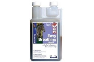NAF Easy Breathing Liquid Respiration 1 litre Horse/Pony Feed Supplements