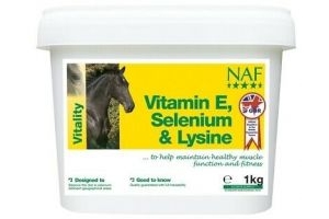 NAF Vitamin E Selenium Lysine for Horses ALL SIZES