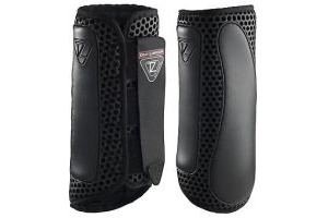 Equilibrium Tri-Zone Impact Sports Boots Lightweight Front Leg Protection BLACK