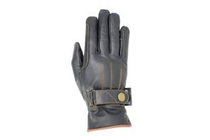 Hy Hy5 Thinsulate Leather Winter Riding Gloves Black/Tan