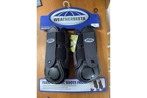 XC Boots Front & Back, WeatherBeeta Flexi Shell Cross Country Boots Set