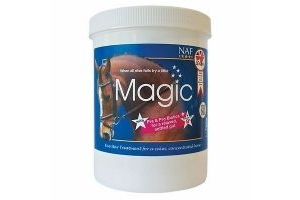 NAF Magic Magnesium Calmer Calming Supplement Pre & Pro Biotics Show Horse Pony