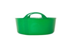 Shallow Flexible Bucket Green