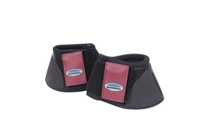 Impact Bell Boots Black Maroon
