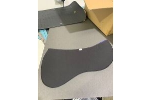 Prolite Relief Half Saddle Pad Thin Wide GP black Large For back problems