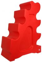 Classic Showjumps Sloping Jump Block Red