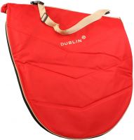Dublin Imperial Saddle Bag Red/Cream