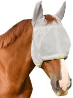 Equilibrium Field Relief Midi Fly Mask With Ears Grey/Yellow