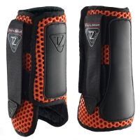 Equilibrium Tri-Zone Impact Sports Boots Front Red