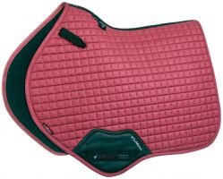 LeMieux Suede Close Contact Square Saddle Pad French Rose