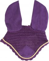 Roma Crochet Fly Veil Purple/Gold