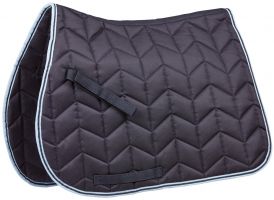 Saxon Element Quilted All Purpose Saddle Pad Navy/Blue