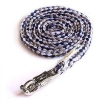 Schockemohle Catch & Panic Lead Rope Navy/Alhambra/Silver