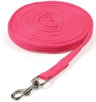 Shires Cushion Web Lunge Line Pink