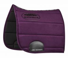 WeatherBeeta Elite Dressage Saddle Pad Purple Penant