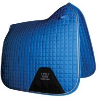 Woof Wear Contour Dressage Saddle Pad Electric Blue